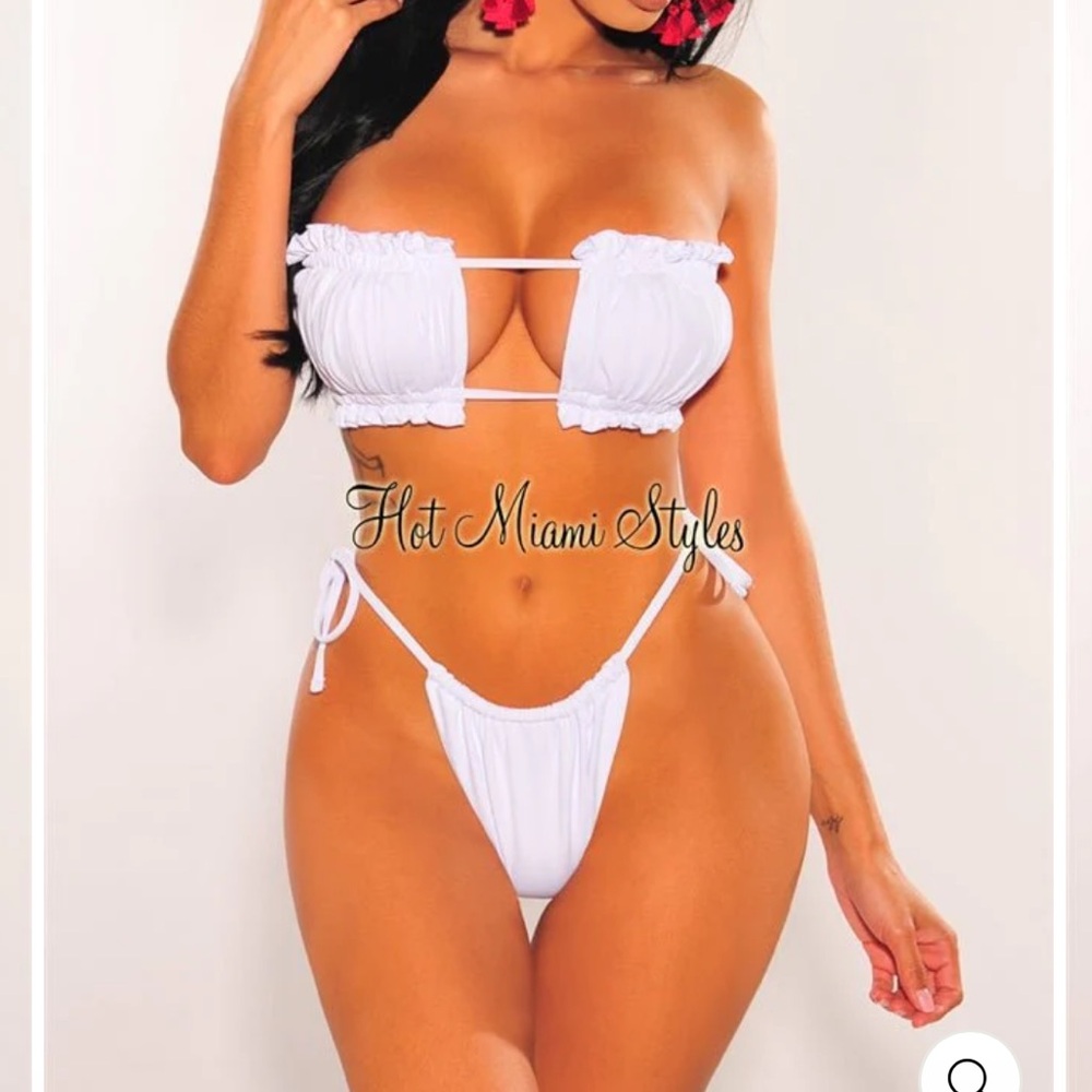 White Bandu Two Piece